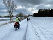 Fahrradfahren im Winter, Hochschwarzwald