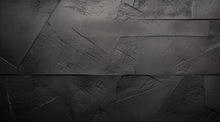Wall Mural - Illustration of a metal sheet made of black metal. 