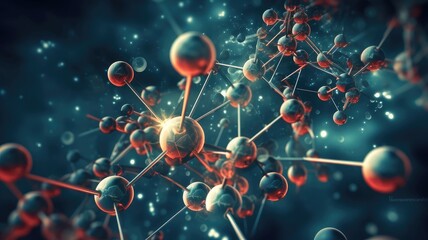 Wall Mural - physical chemistry: the branch of chemistry that focuses on the application of physics principles to