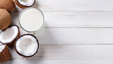 Le lait, liquide blanc et naturel, est une beauté de l'exploitation laitière. Présenté dans un verre isolé, ce produit frais et sain est un aliment essentiel. Utilisé dans le café ou les recettes, il 