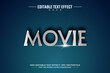© Difoni - Movie 3D editable text effect template