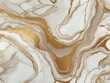 White and gold marble texture