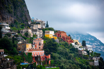 Sticker - Town of Positano - Italy