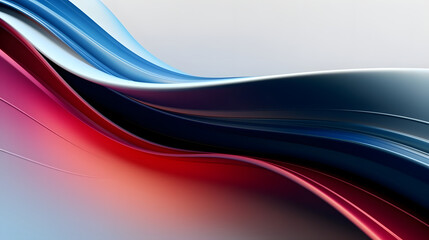 Abstract Business Background wallpaper, 3d wave shape with two layers flowing away