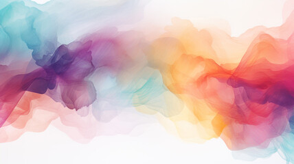 Poster - Abstract watercolor background design on white background