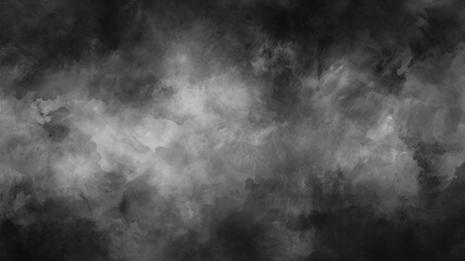 Wall Mural - black gradient watercolor background amazing texture