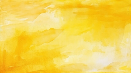 Wall Mural - yellow watercolor background. art hand paint creative