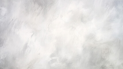 Wall Mural - white watercolor background painting with cloudy illustration