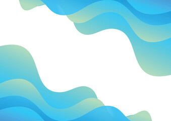 abstract blue wave gradient style background