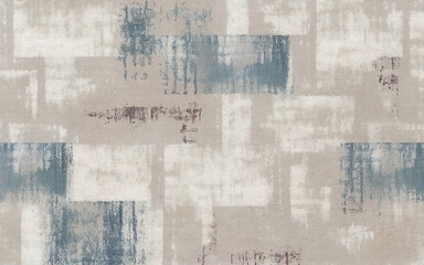 Retro texture art background pattern, abstract watercolor painting, line art, carpet background