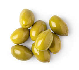 Wall Mural - olives isolated