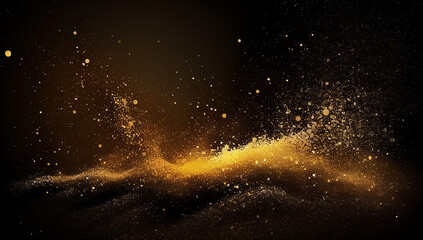 gold dust particles astronomy astronomy science, fantasy