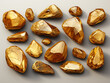 Goldener Luxus: Hochwertiges Clipart mit Goldstein