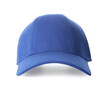 © New Africa - Stylish blue baseball cap isolated on white