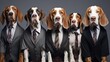 The Dapper Dog Squad: Canine Fashionistas in Formal Attire