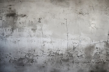 Poster - Concrete cement wall texture blank template  grey background