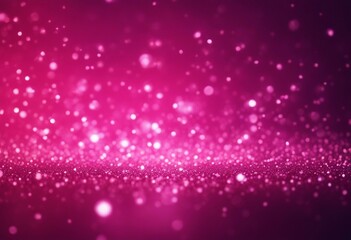 Wall Mural - Pink glow particle abstract bokeh background