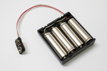 battery of electric cells, battery power supply