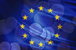© Anna Kondratiuk - cash euro coins and european union flag, money inflation, finance economics business, economic growth, economic crisis, euro cents and europe flag