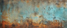 Roughened Metal Patina Texture Background, Roughened Metal Surfaces With A Grunge Texture, Can Be Used For Printed Materials Like Brochures, Flyers, Business Cards.
