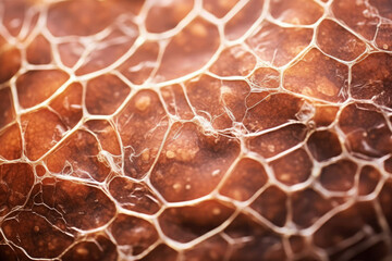 Structure nature textured abstract closeup cell pattern macro design surface background geometric detail light