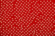 Scarlet Serenity: Seamless Modern Dotted Background in Vibrant Red