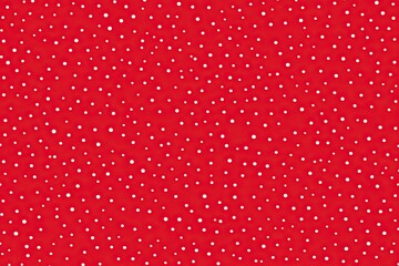 Sticker - Scarlet Dotted Modern Background: Seamless and Striking