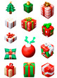 © Geovana - elements new year pets chistmas background christma holiday