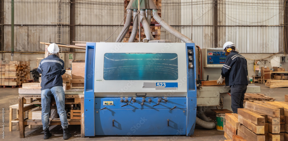 Timber Manipulation Woodworkers operate machines, tend lathes to cut, shape wood fixtures ...