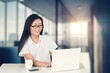 © BillionPhotos.com - Smiling busy professional woman manager