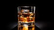 alcohol isolated whiskey drink single illustration beverage glass, liquor bourbon, aged distillery alcohol isolated whiskey drink single