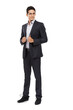 © Mayur/peopleimages.com - Fashion, suit and business man confident in formal work clothes, corporate attire or company dress code. Pride, special occasion outfit and professional model isolated on transparent, png background