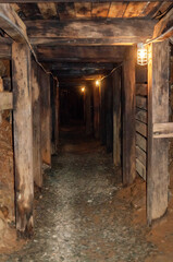 Wall Mural - The Reed Gold Mine State Historic Site in Cabarrus County, North Carolina