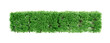 Shrubbery bush tree trimming square shape. Fences and decorating the garden. Green leafed bushes. Png transparency	