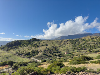 Panoramic view of the Aspromonte national park