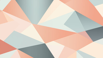 Wall Mural - simple, pastel-like geometric shapes that repeat, for wallpapers