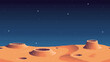 Pixel art game location. Cosmic area, planet surface riddled with craters. Seamless vector background.