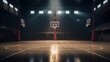 © Tirtonirmolo - empty basketball arena with dramatic lighting