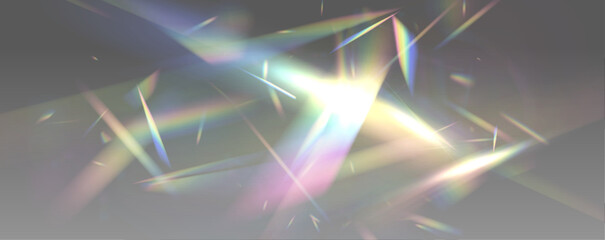 Wall Mural - blurred bokeh retro photo texture, vintage camera glare. use screen overlay mode. realistic diamond 