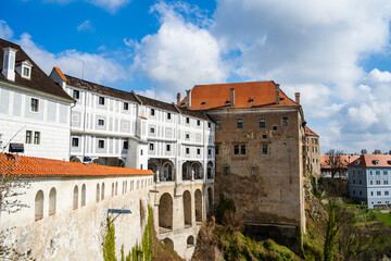 Canvas Print - Cesky Krumlov, Czech Republic, HDR Image