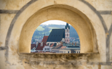 Wall Mural - Cesky Krumlov, Czech Republic, HDR Image