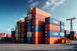 © LuxeMedia - container cargo freight ship (AI Generated)