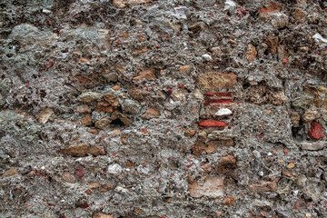 Wall Mural - medieval stone wall in a fort building