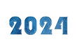 © Кристина Чижмар - 2024 blue bold letters symbol