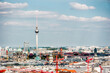 Panoramic view over Berlin