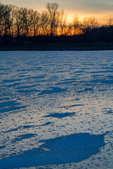 Wall Mural - 482-36 Lake Defiance Sunset