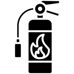 Canvas Print - Fire Extinguisher Icon