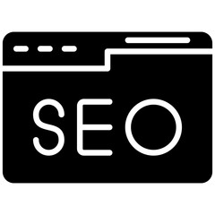 Canvas Print - Website Seo Icon