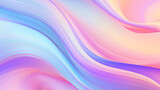 Fototapeta Tęcza - Abstract Seamless Y2K Retro Futurism Iridescent Playful Pastel Holographic Heatmap Gradient Blur Background Texture. Dreamy Opalescent Pale Rainbow. Retro 80s Aesthetic. Nostalgic Vaporwave Webpunk
