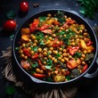 AI Generative Chickpea vegetables realistic pictures